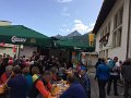 16 In der erdten Pause spricht auch der Buergermeister der Gemeinde zu den Zuhoerern und Wanderer